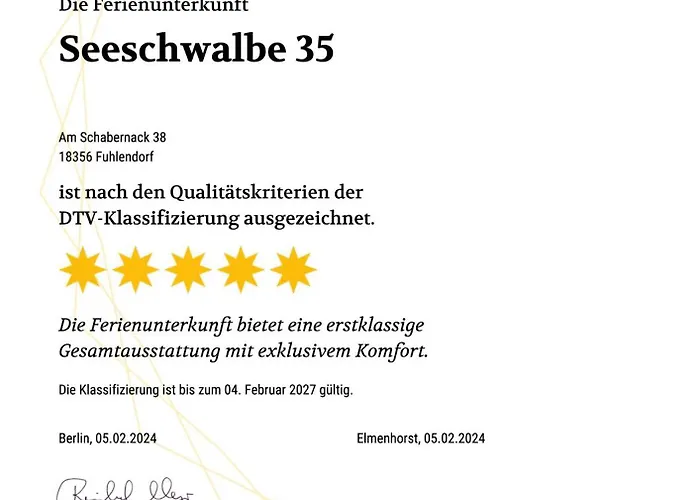 Дом отдыха Seeschwalbe 35 *